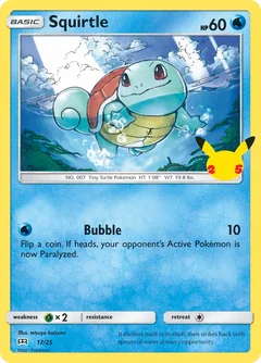 Squirtle Holo 17