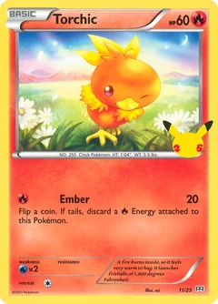 Torchic Holo 11