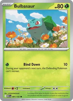 Bulbasaur Reverse Holo 1