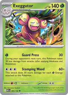 Exeggutor Reverse Holo 5