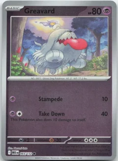 Greavard Reverse Holo 65