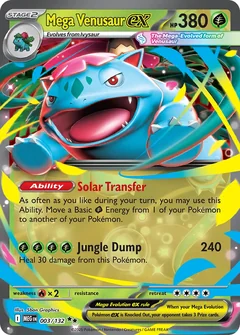 Mega Venusaur Ex 3