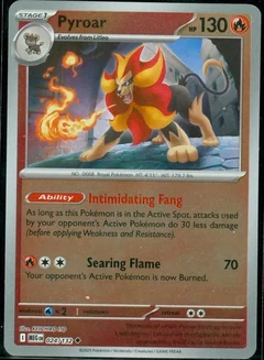 Pyroar Reverse Holo 24