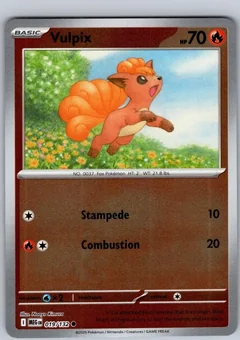 Vulpix Reverse Holo 19