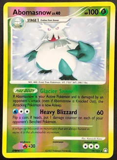 Abomasnow Reverse Holo 19