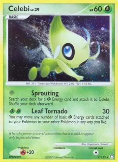 Celebi Reverse Holo 7