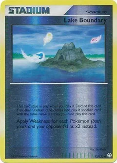 Lake Boundary Reverse Holo 112