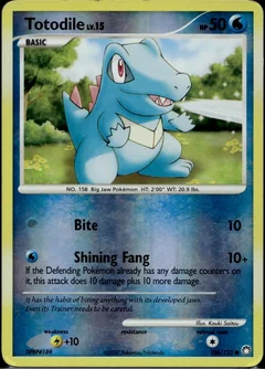 Totodile Reverse Holo 106
