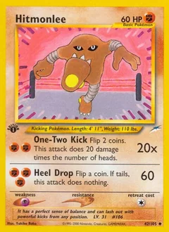 Hitmonlee 1St Edition 42