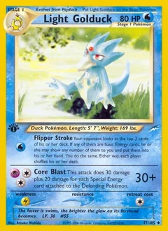 Light Golduck 1St Edition 47