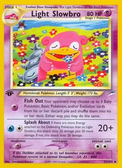 Light Slowbro 1St Edition 51