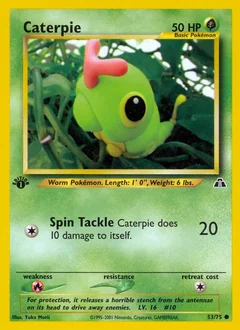 Caterpie 1St Edition 53