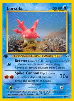 Corsola 1St Edition 37