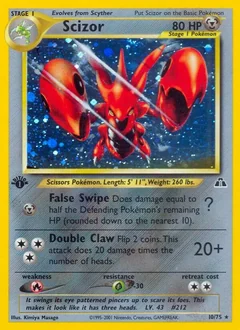 Scizor 1St Edition 10