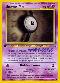 Unown I 68
