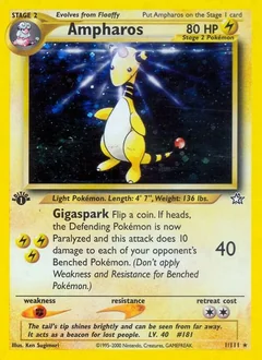 Ampharos 1St Edition 1