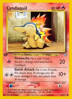 Cyndaquil 1St Edition 57