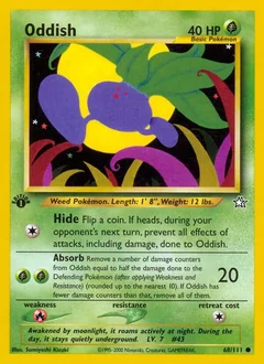 Oddish 1St Edition 68