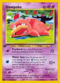Slowpoke 1St Edition 73