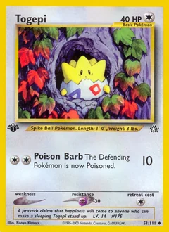 Togepi 1St Edition 51