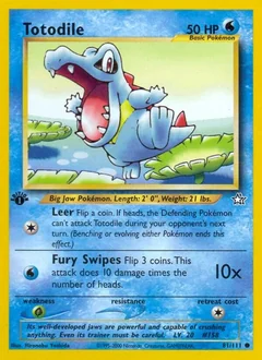 Totodile 1St Edition 81