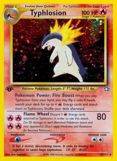Typhlosion 1St Edition 18