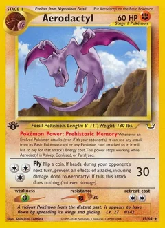 Aerodactyl 1St Edition 15