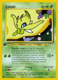 Celebi 1St Edition 16
