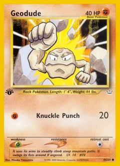 Geodude 1St Edition 44
