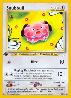 Snubbull 1St Edition 55