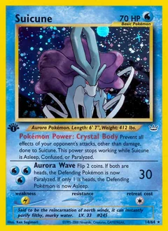 Suicune 1St Edition 14