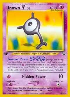 Unown Y 40
