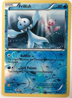 Frillish Reverse Holo 34