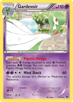 Gardevoir Reverse Holo 57