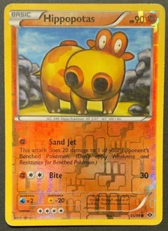 Hippopotas Reverse Holo 65