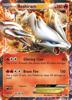 Reshiram Ex 22
