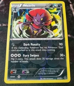 Weavile Reverse Holo 70