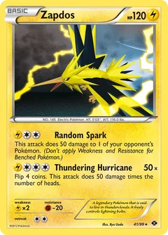 Zapdos Reverse Holo 41