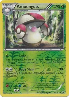 Amoonguss Reverse Holo 10