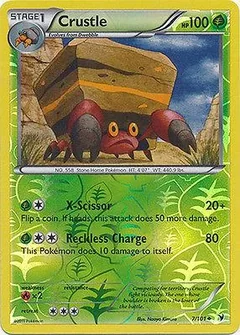 Crustle Reverse Holo 7