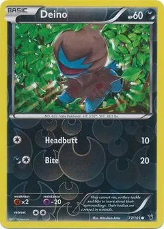 Deino Reverse Holo 77