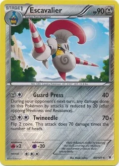 Escavalier Reverse Holo 80