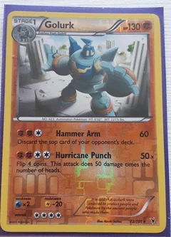 Golurk Reverse Holo 72