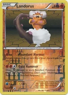 Landorus Reverse Holo 74
