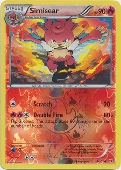 Simisear Reverse Holo 17