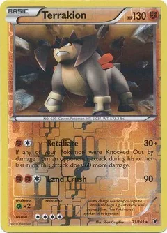 Terrakion Reverse Holo 73