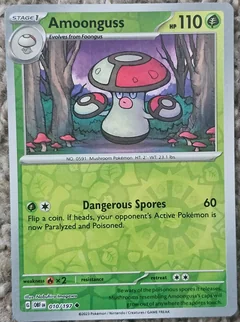 Amoonguss Reverse Holo 10