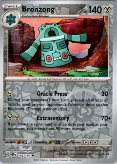 Bronzong Reverse Holo 145