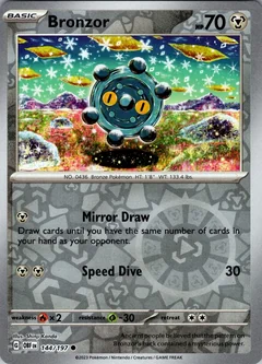 Bronzor Reverse Holo 144