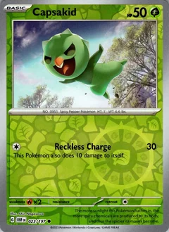 Capsakid Reverse Holo 23